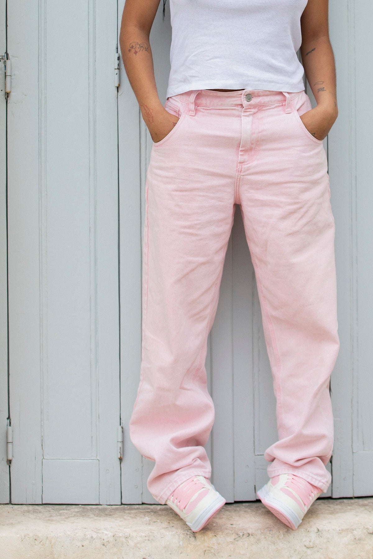 Tilt - Antique White/Pink - Shoes