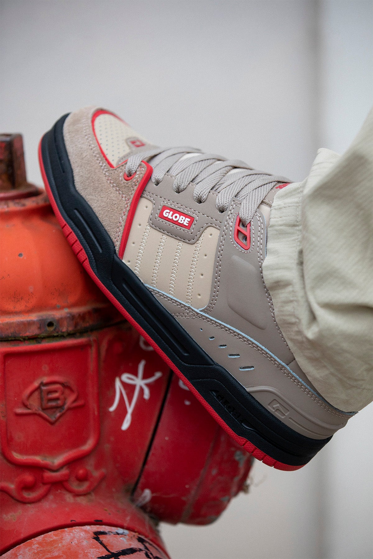 Fusion - Khaki/Red - Shoes