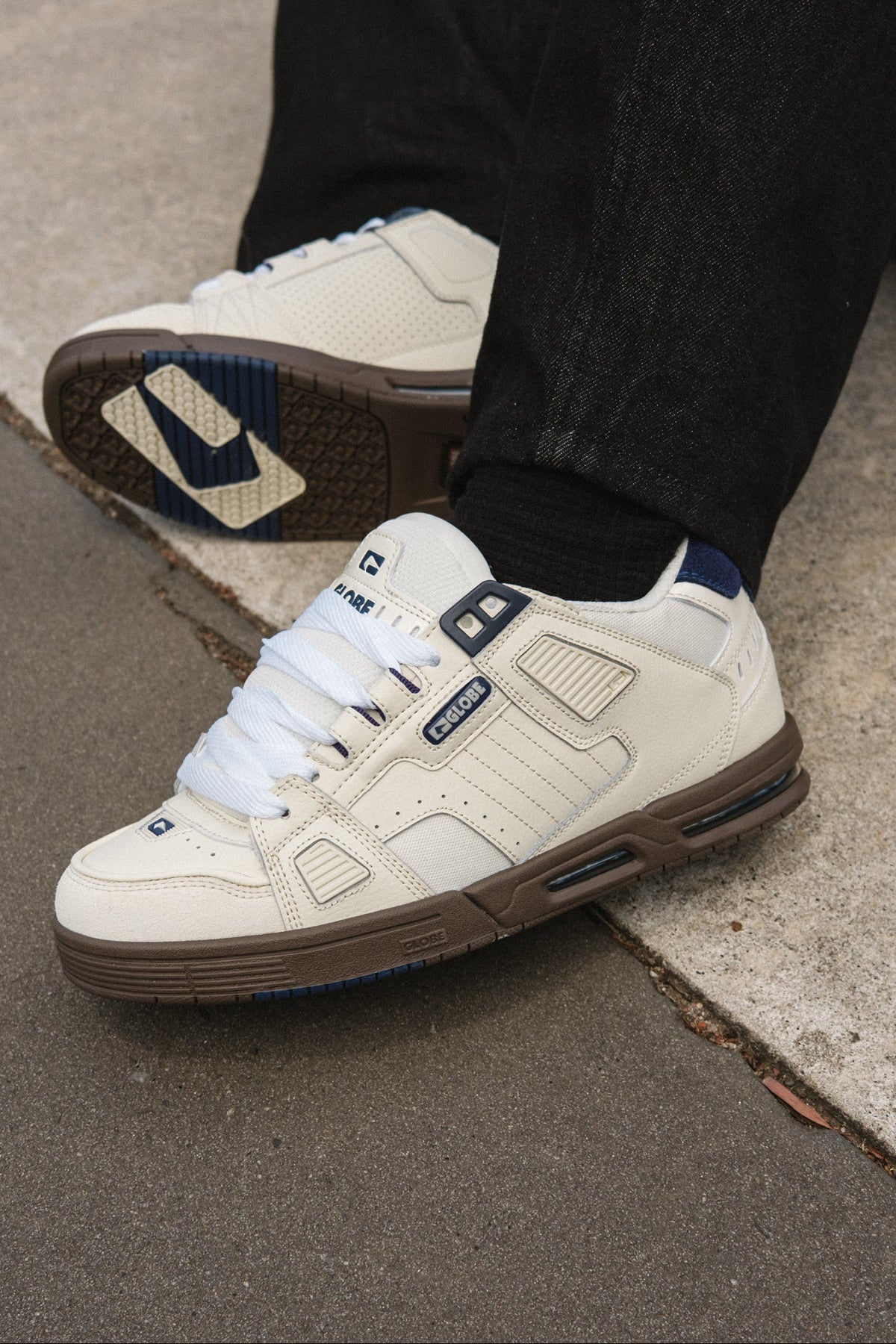 Sabre - Antique White/Blue - Shoes