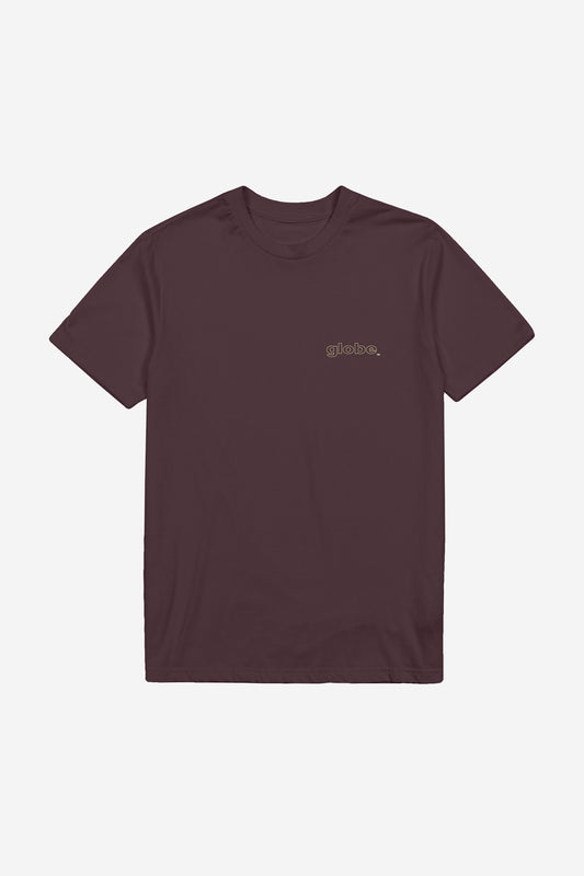 Block Tee - Prune