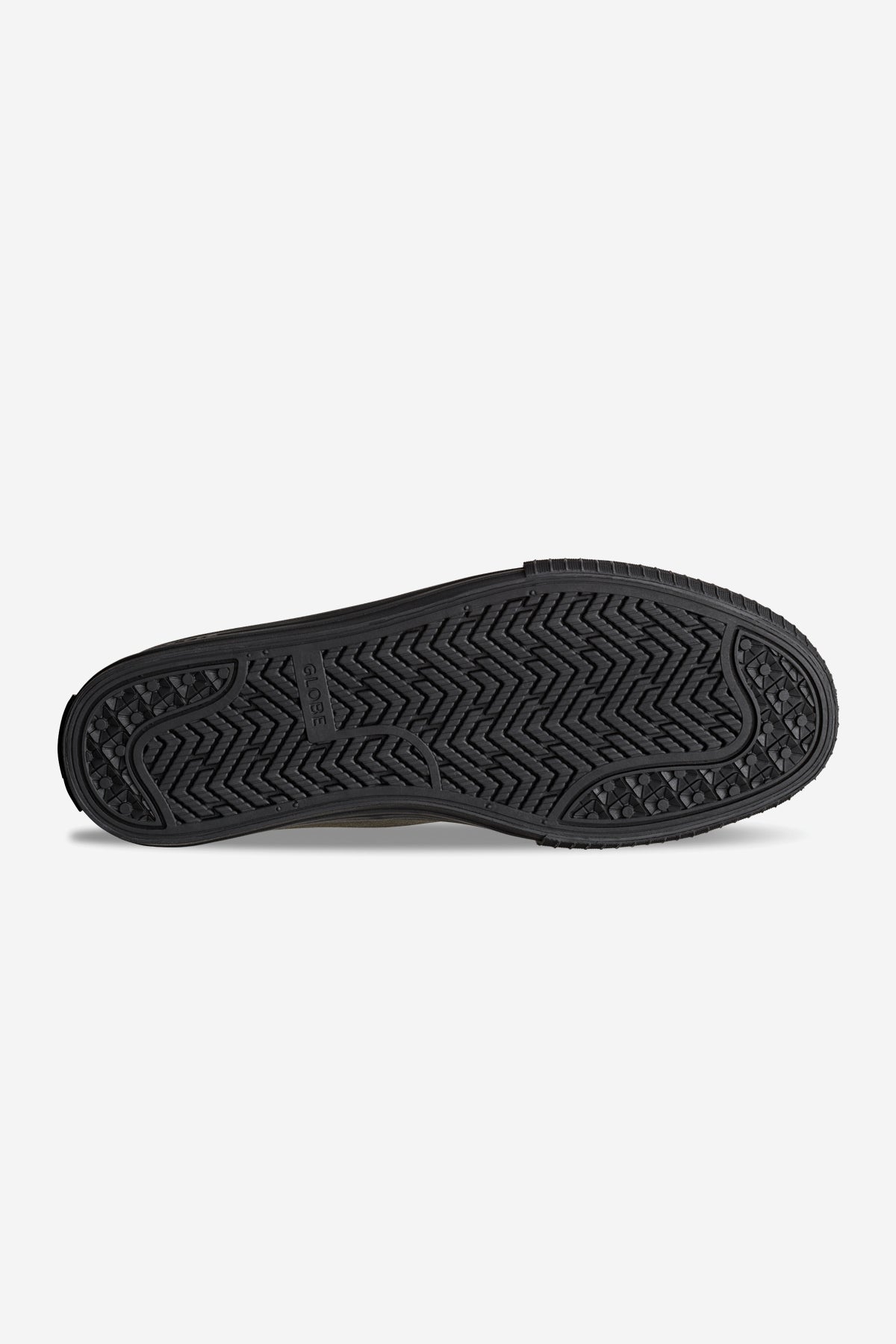 gillette mid dark olive black skate shoes