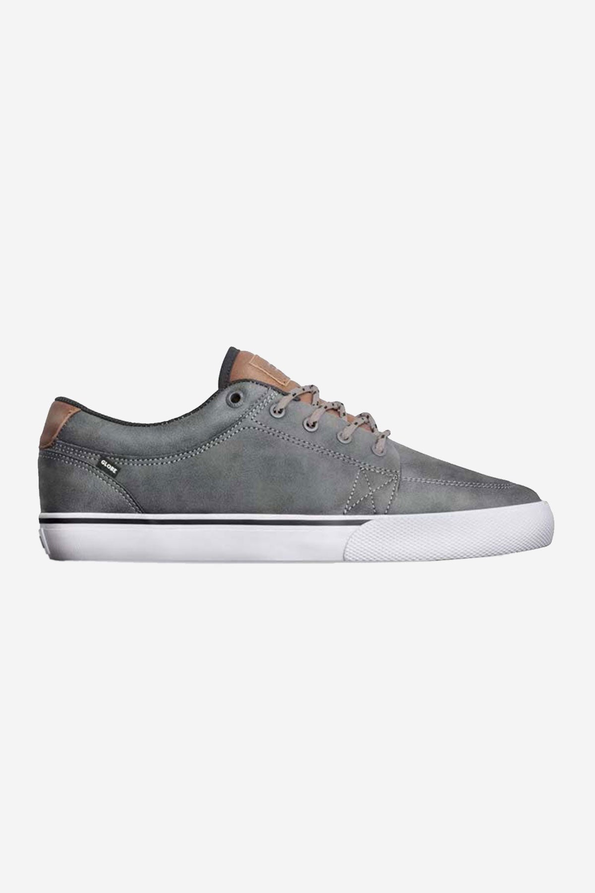 gs grey distress skateboard shoes