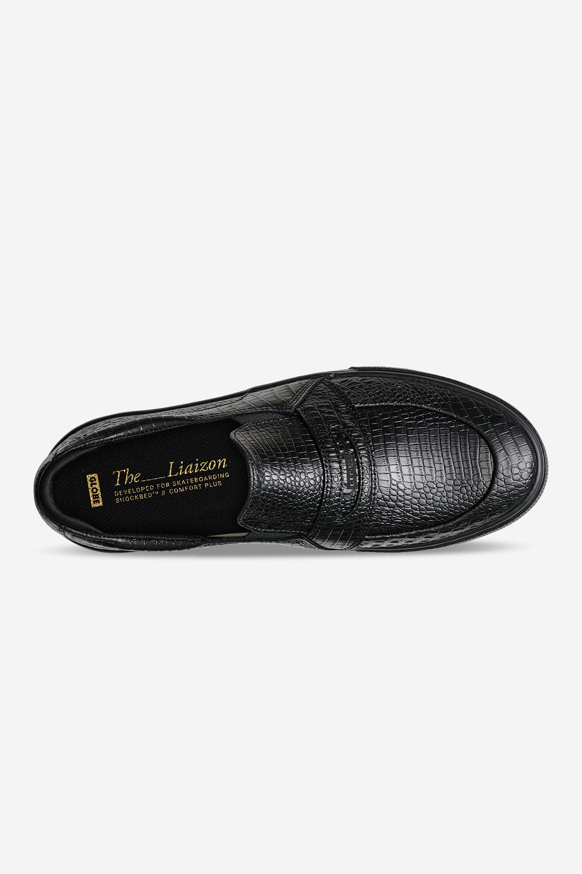Liaizon - Black Croc - Shoes
