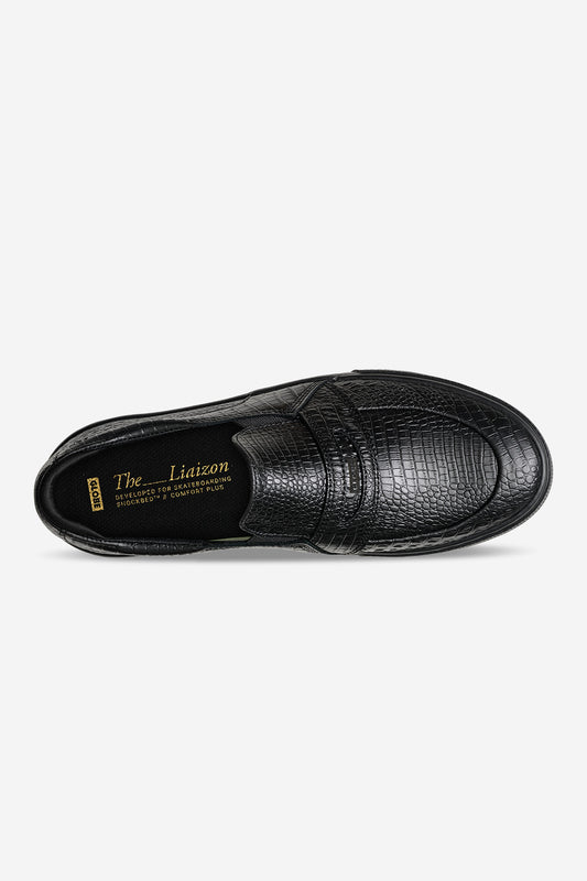 Liaizon - Black Croc - Shoes