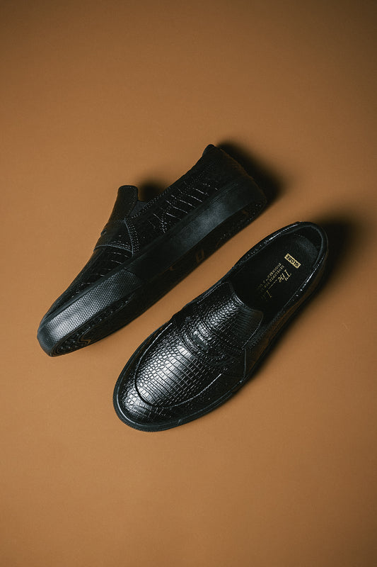Liaizon - Black Croc - Shoes