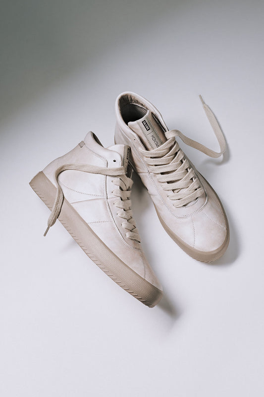 Melbek High - White Pearlized/Montano - Skate Shoes