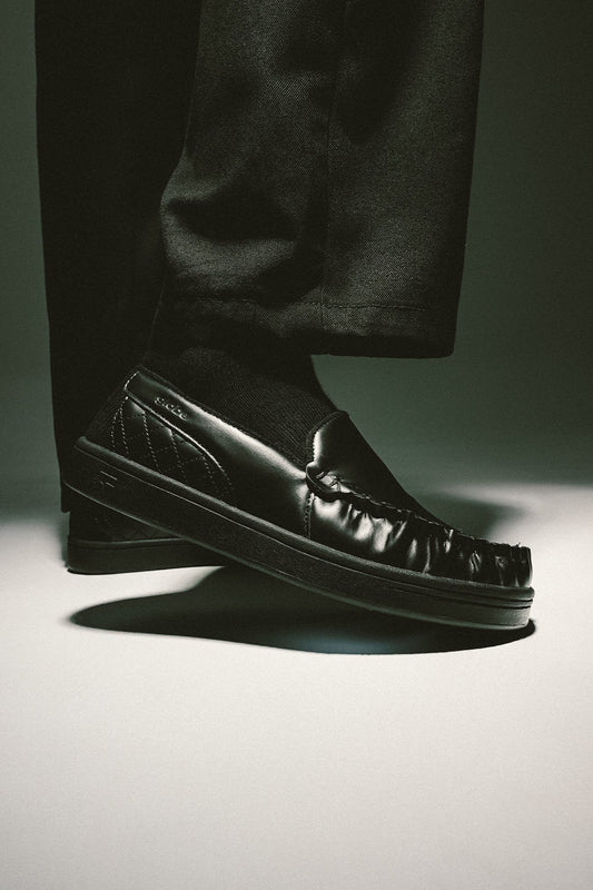 CASTRO - Black Leather - Shoes