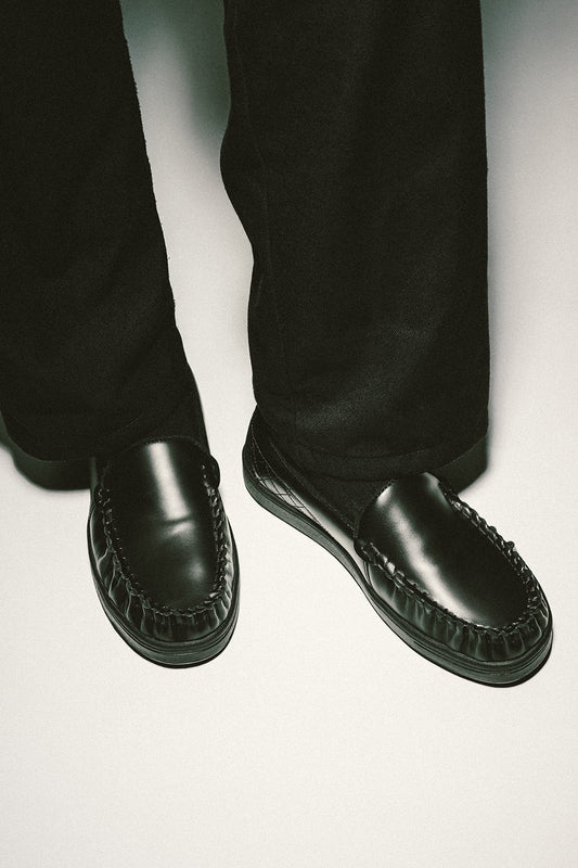 CASTRO - Black Leather - Shoes