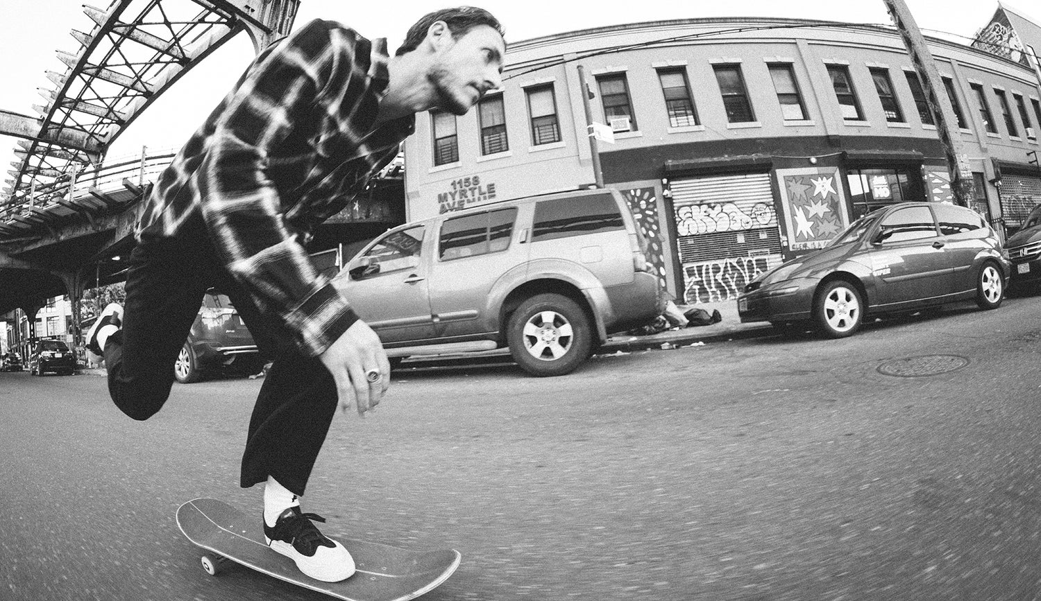 Shop Gillette Black/Cream Skate Shoes