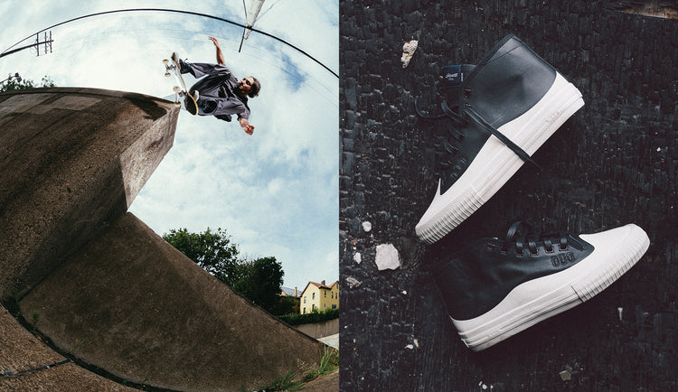 Globe FUSION - Scarpe skate - onyx/citrus/giallo chiaro Globe FUSION - Scarpe skate - onyx/citrus/giallo chiaro