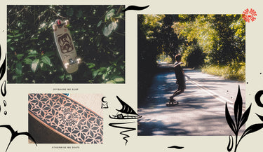 surfen skateboard globe  collage zuma
