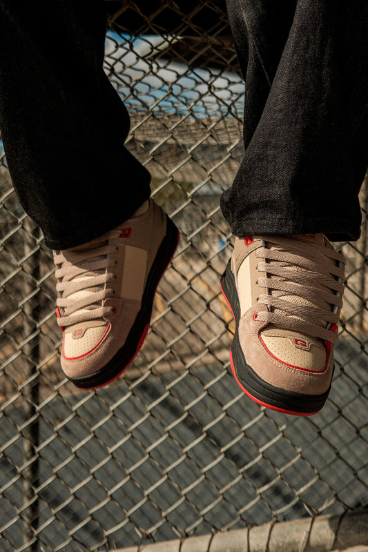 Fusion - Khaki/Red - Shoes