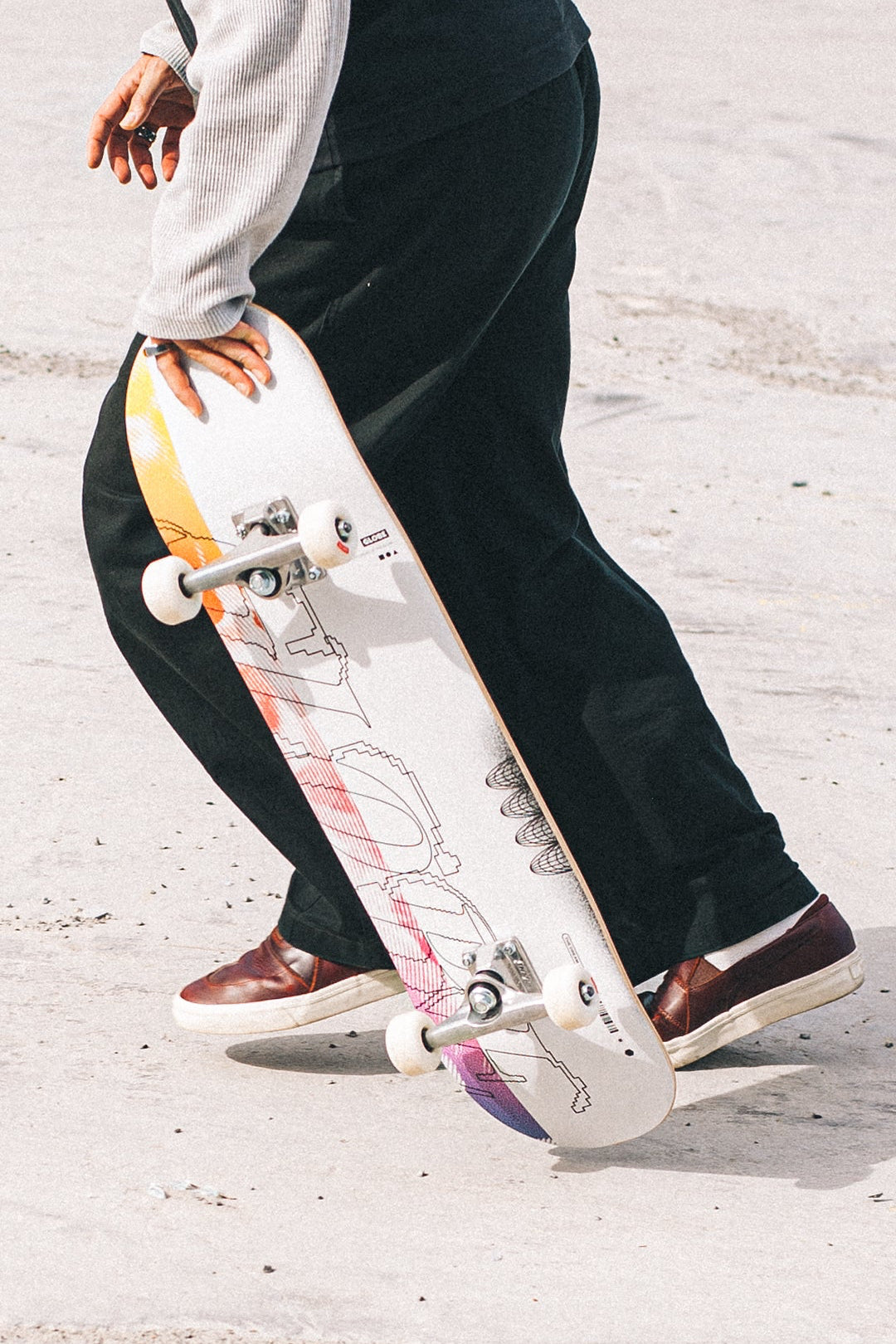 G0 Hive 7.75 Complete Skateboard - Blizzard