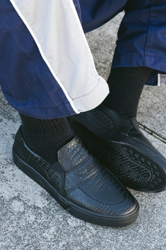 Liaizon - Black Croc - Shoes