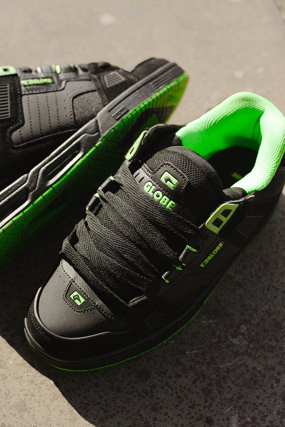 Sabre - Black/Green - Shoes