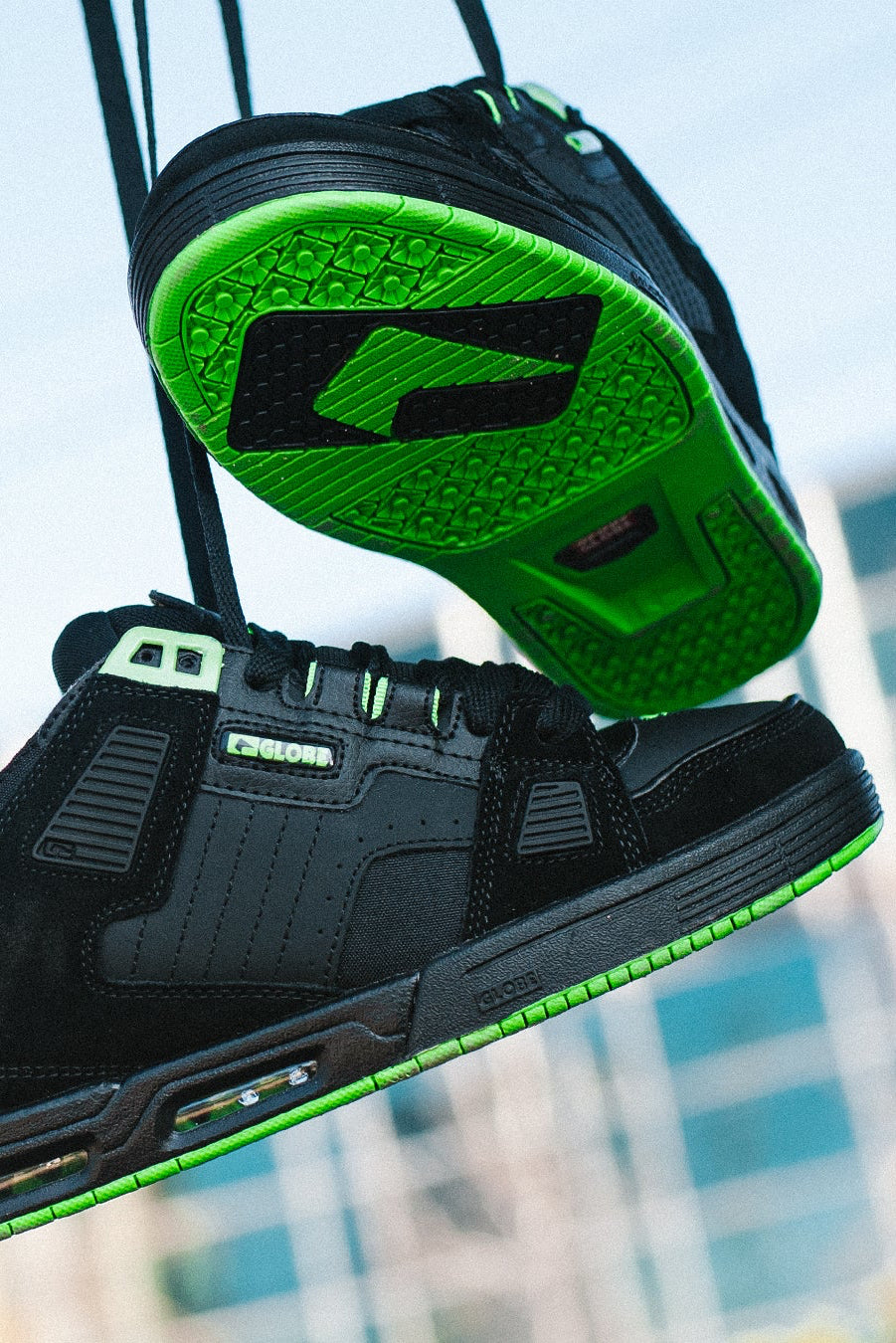 Sabre - Black/Green - Shoes