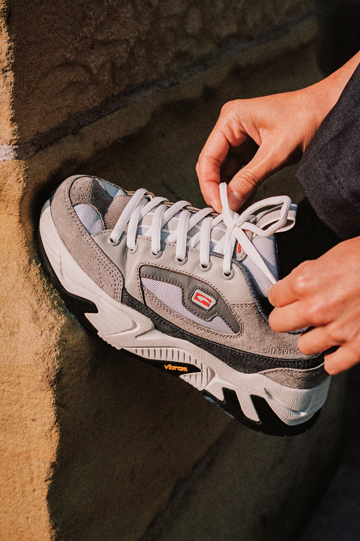RMS-3000 - Grey/Red - Shoes