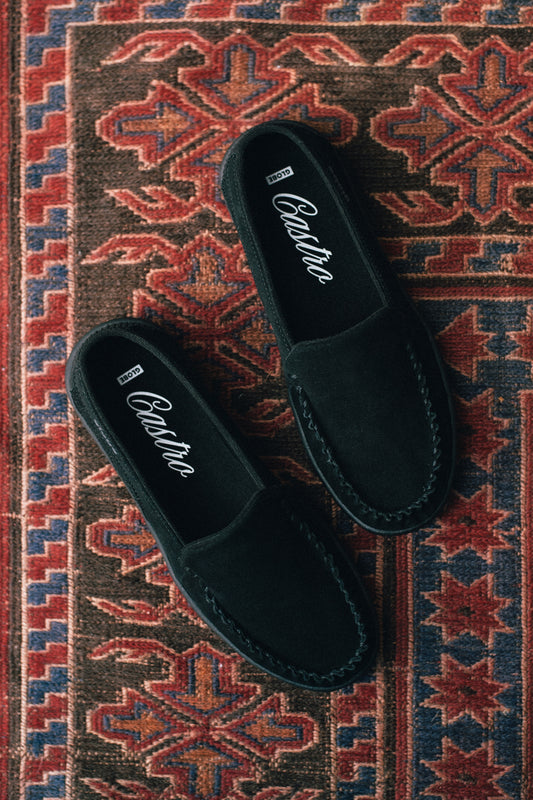 CASTRO - Black Suede - Shoes