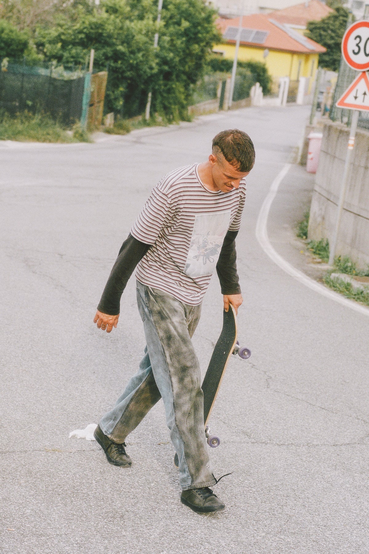 Surplus - Black Distress/Bauer - Skate Shoes