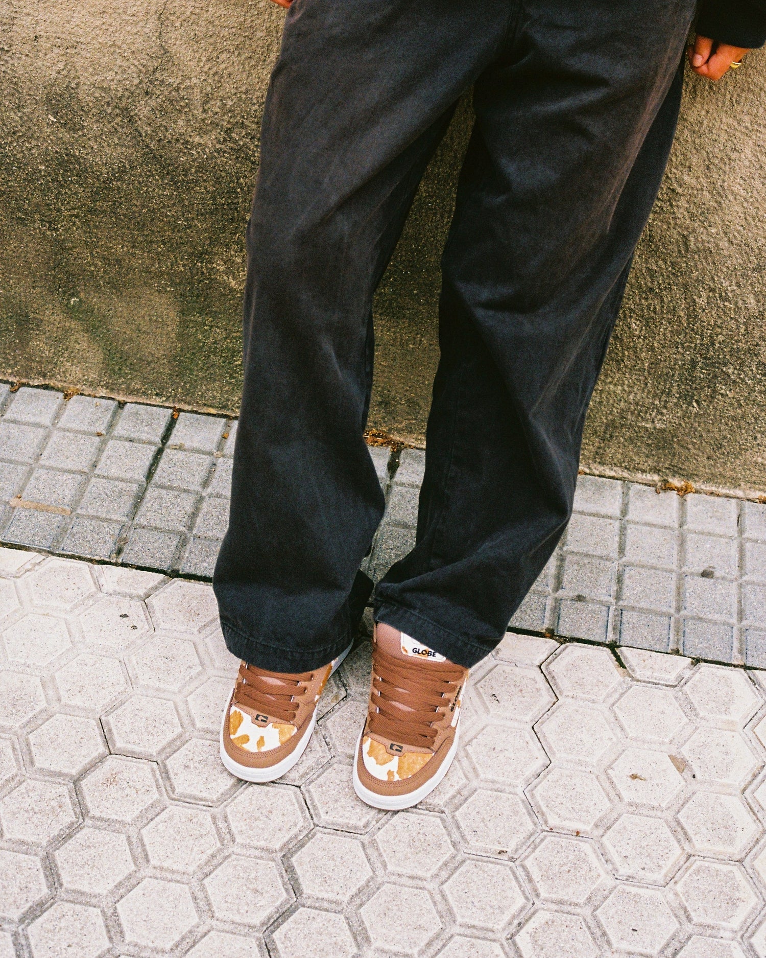 Tilt - Brown/White Cow - Shoes