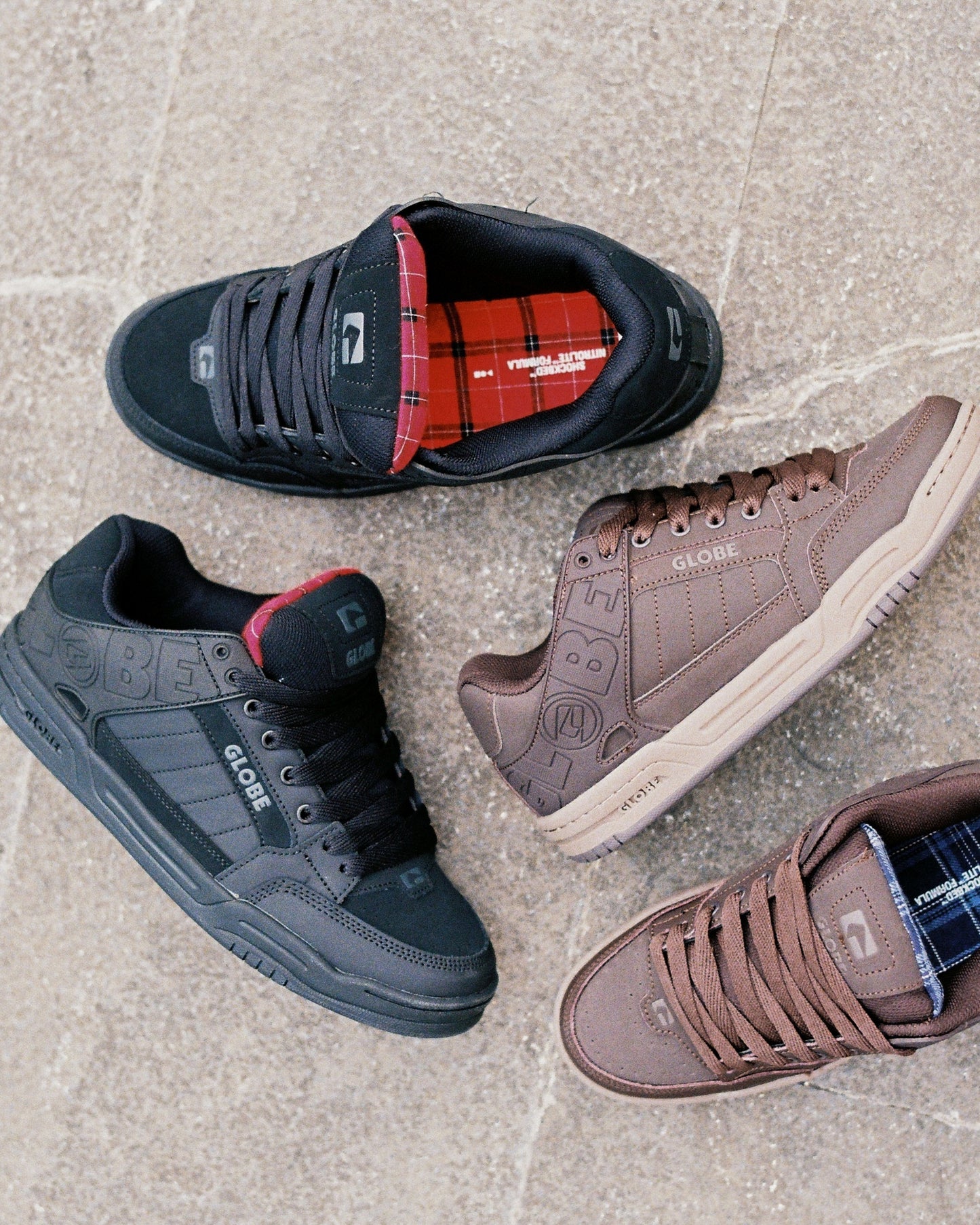 Tilt - Brown/Blue/Tartan - Shoes