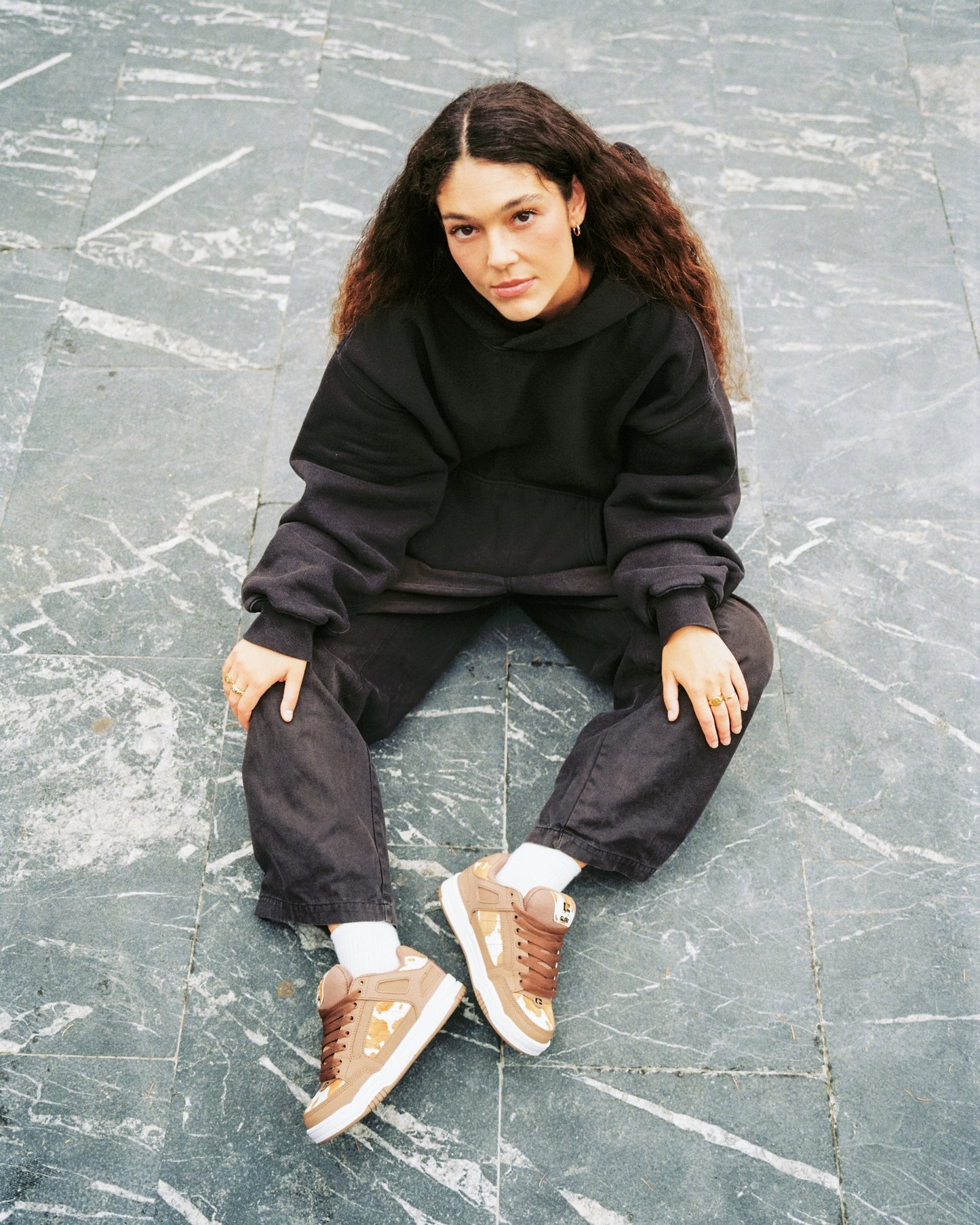 Tilt - Brown/White Cow - Shoes