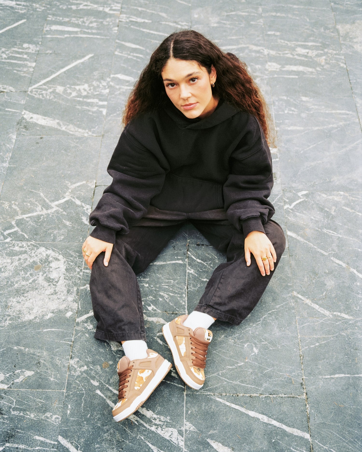 Tilt - Brown/White Cow - Shoes