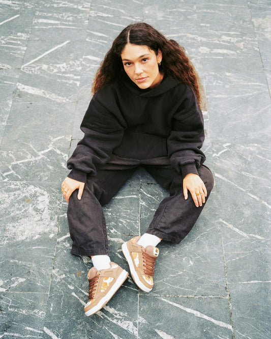 Tilt - Brown/White Cow - Shoes