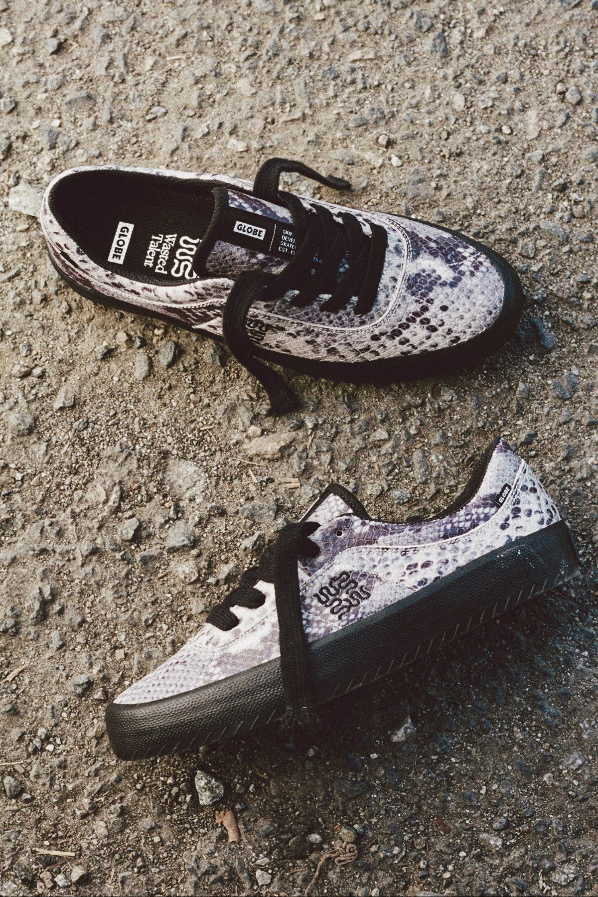 Melbek - Wasted Talent Black/Snake - Shoes