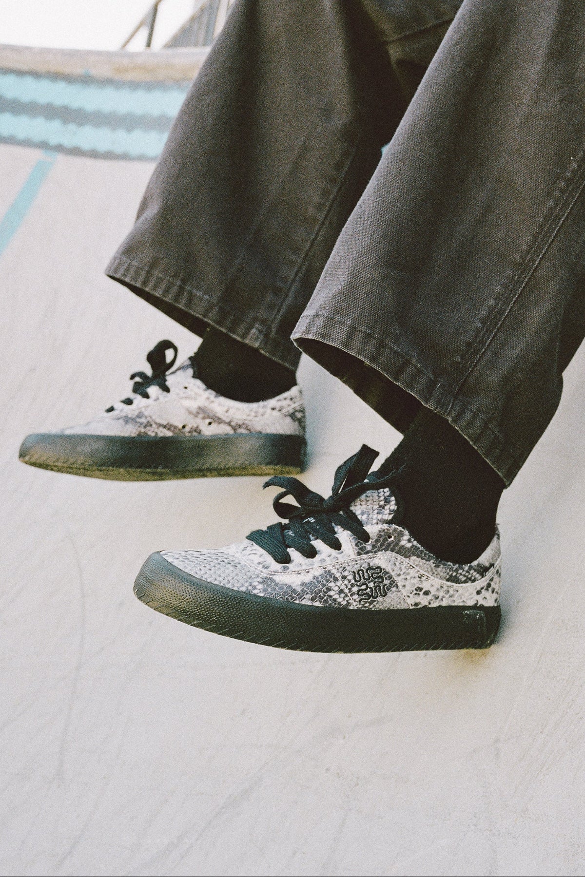 Melbek - Wasted Talent Black/Snake - Shoes