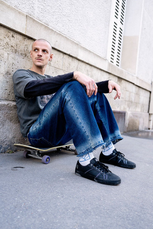 Surplus - Black/Bauer - Skate Shoes
