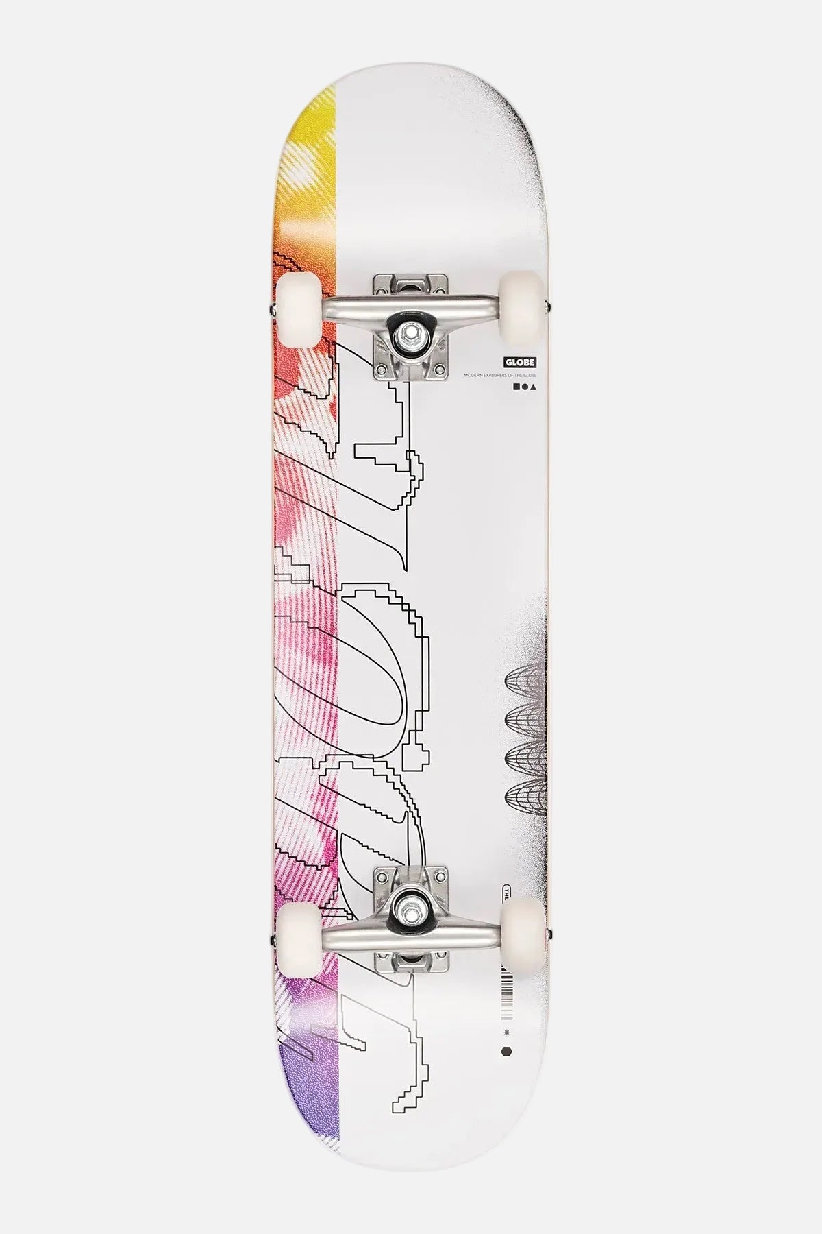 G0 Hive 7.75 Complete Skateboard - Blizzard