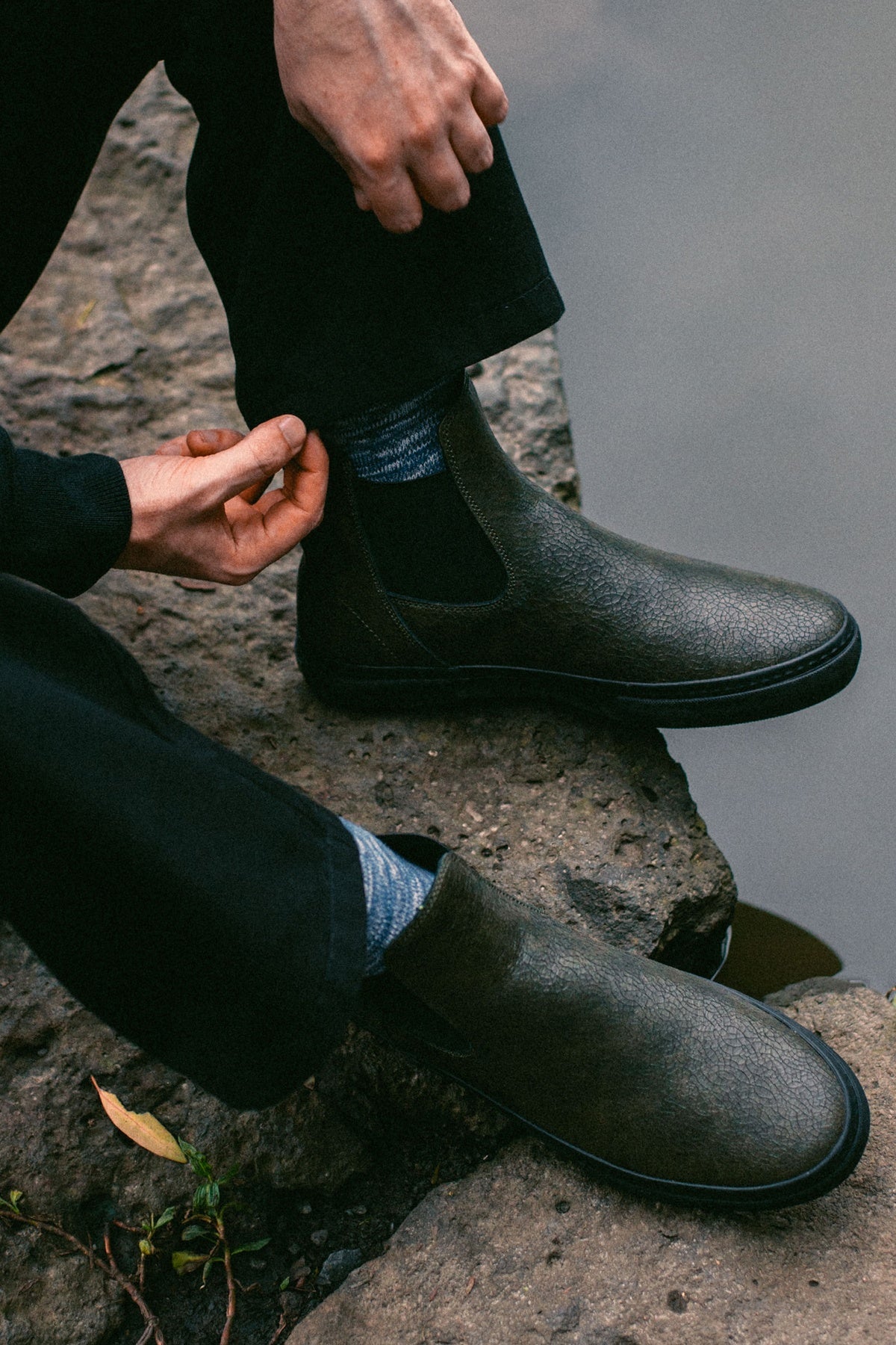 Dover II - Distressed Leather - Shoes