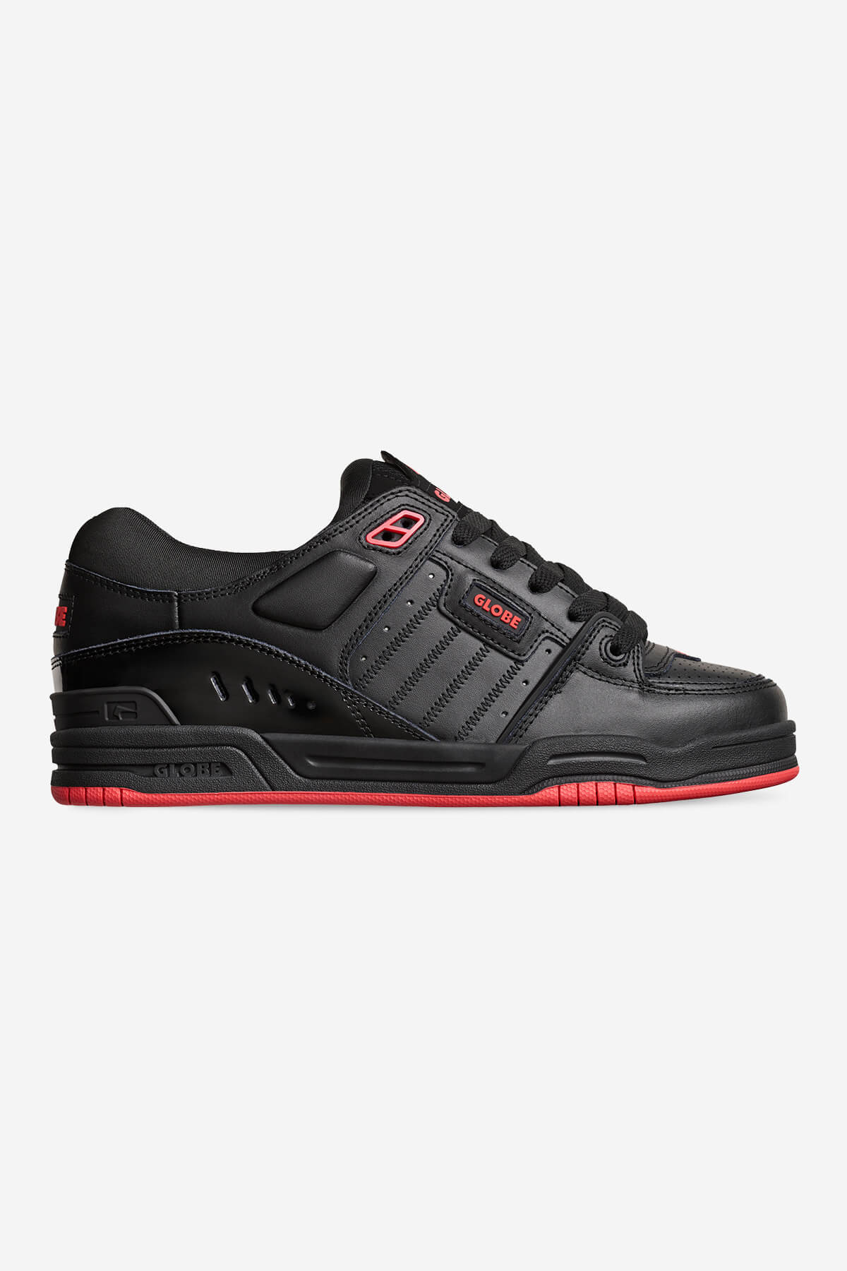 Globe FOOTWEAR [SELECT SERIES] Fusion - Preto/Red em Preto/Red