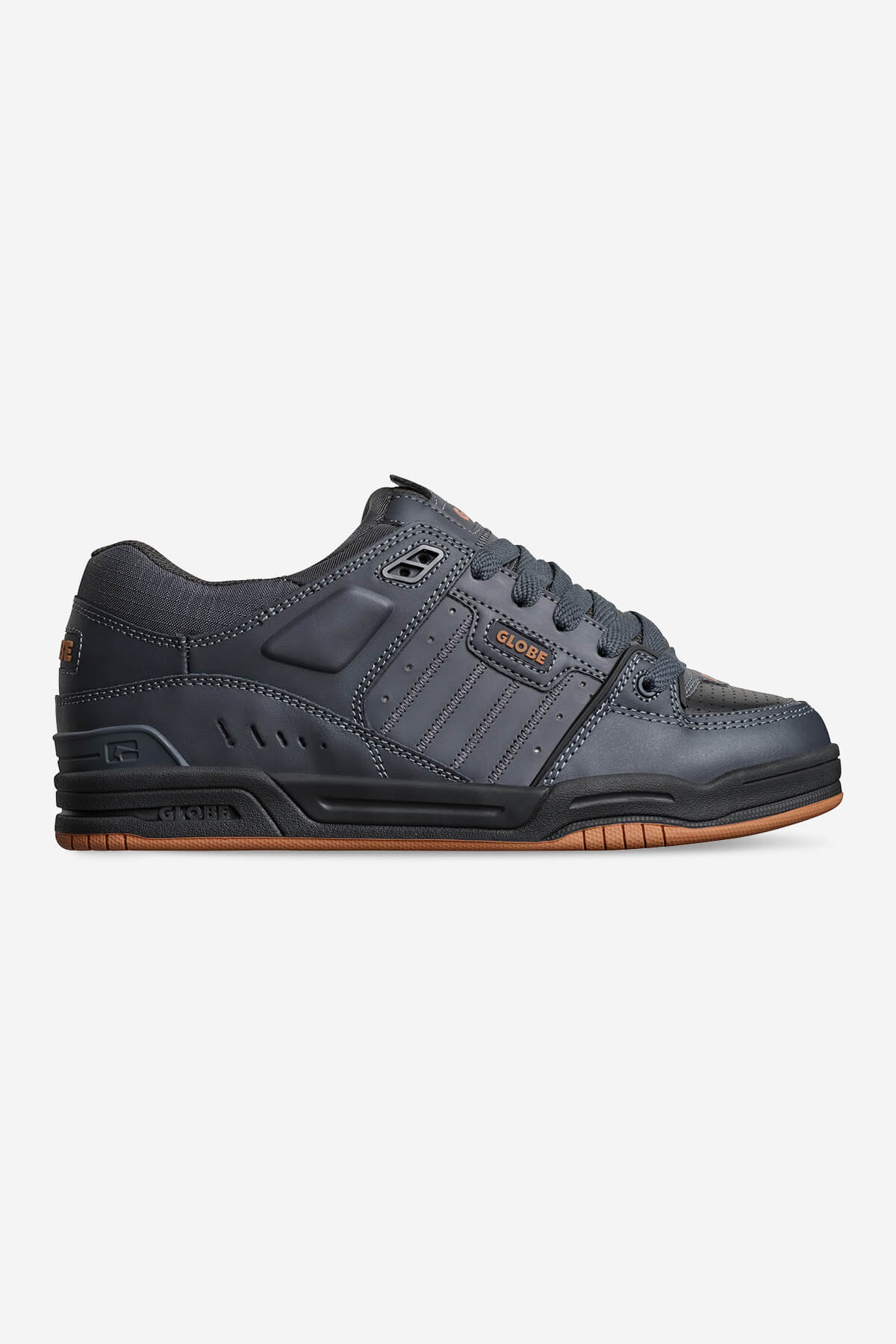 Globe FOOTWEAR [SELECT SERIES] Fusion - Phantom/Burnt Orange in Phantom/Burnt Orange