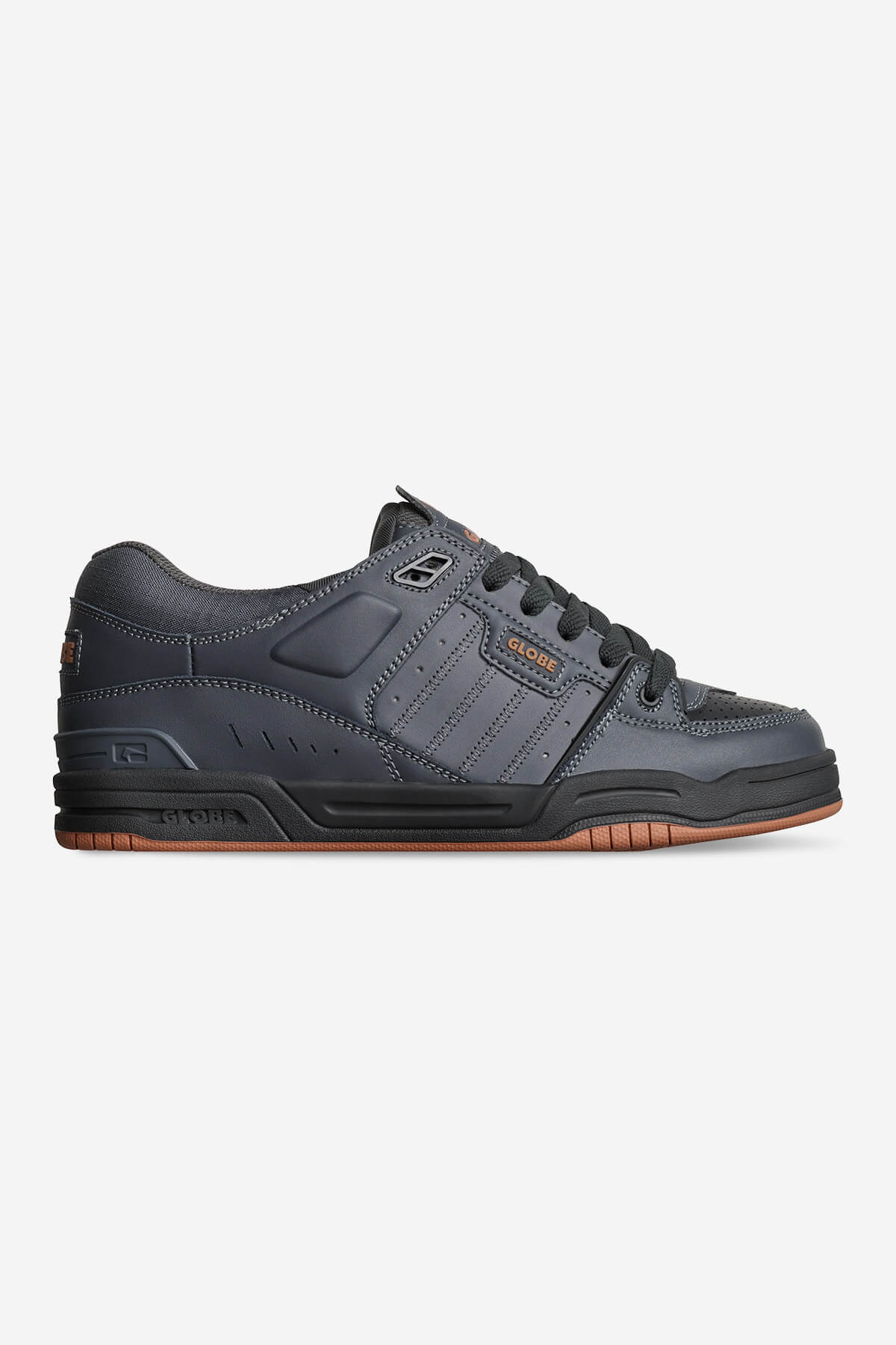 Globe FOOTWEAR [SELECT SERIES] Fusion - Phantom/Burnt Orange in Phantom/Burnt Orange