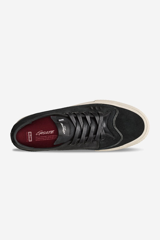 Globe FOOTWEAR [PRO] Gillette - Black Suede in Black Suede