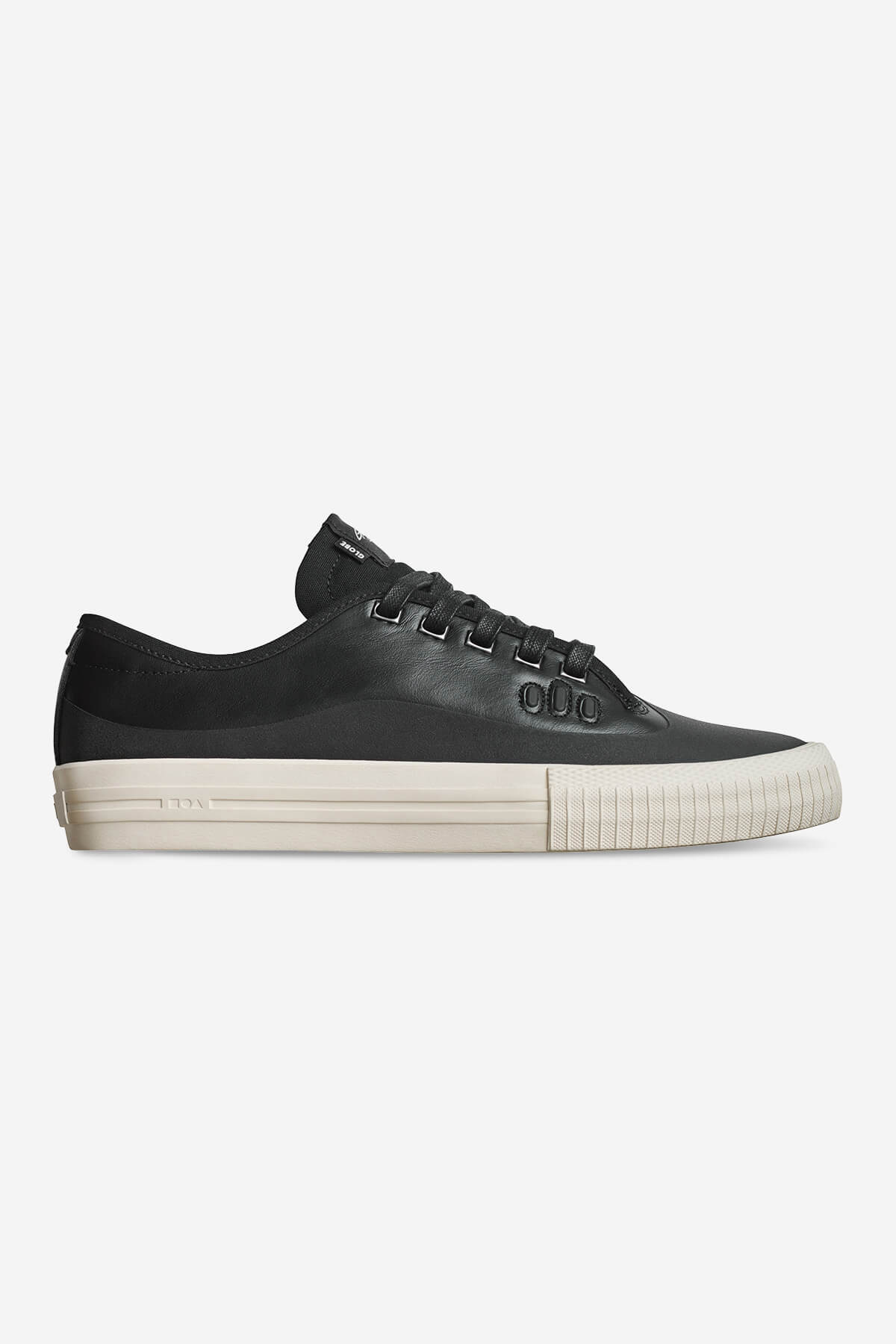 Globe FOOTWEAR [PRO] Gillette - Black Leather - skateboard Chaussures en Black Leather