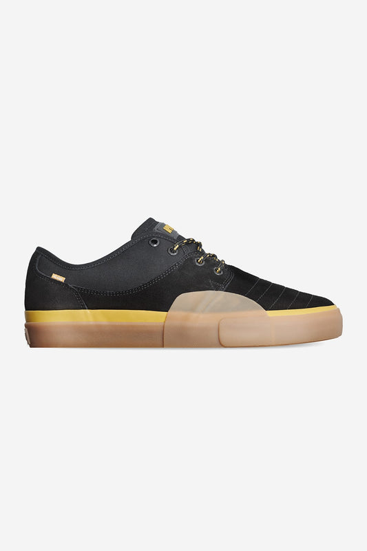 mahalo plus black mustard skate shoes