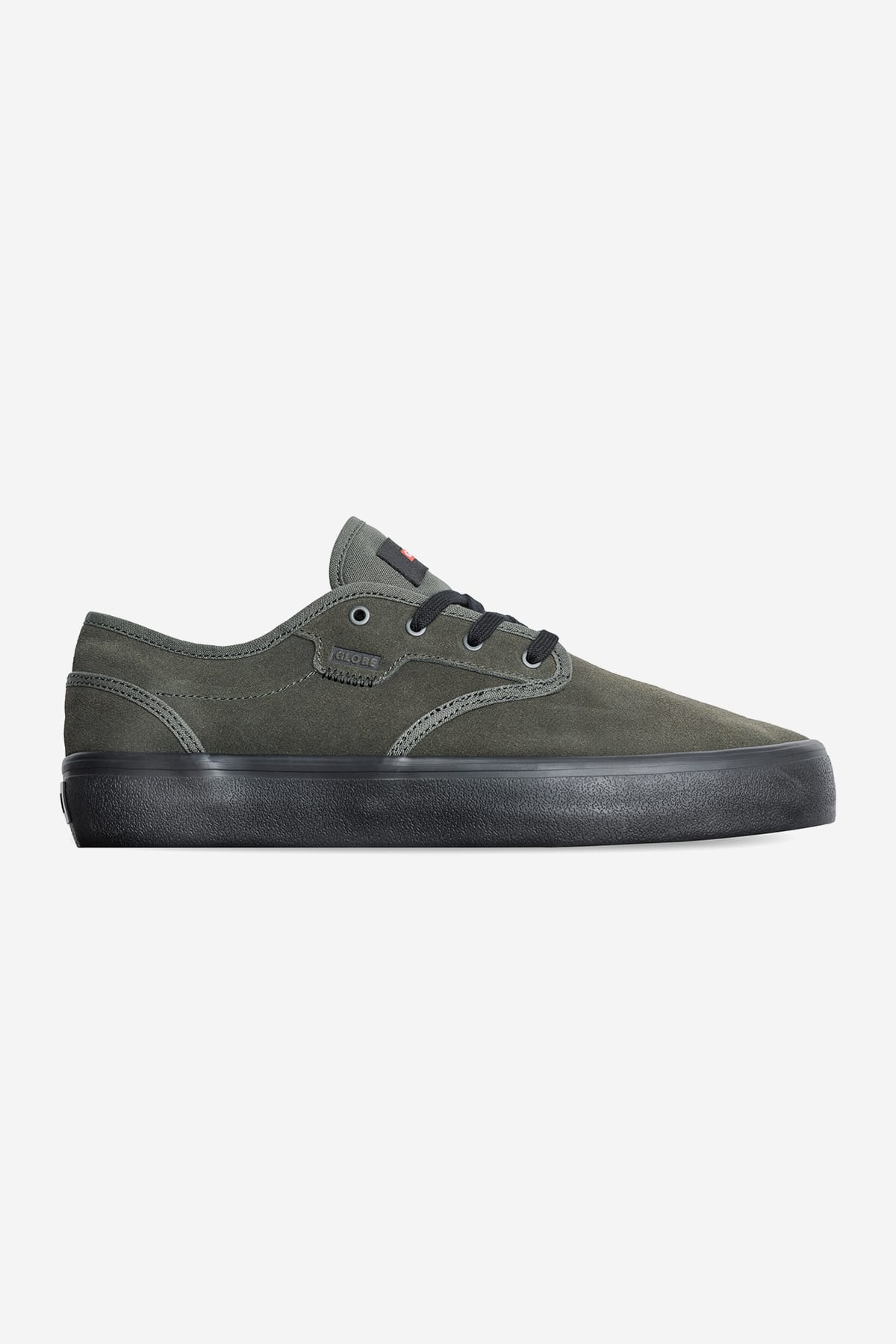 motley ii dark olive chaussures noires skateboard