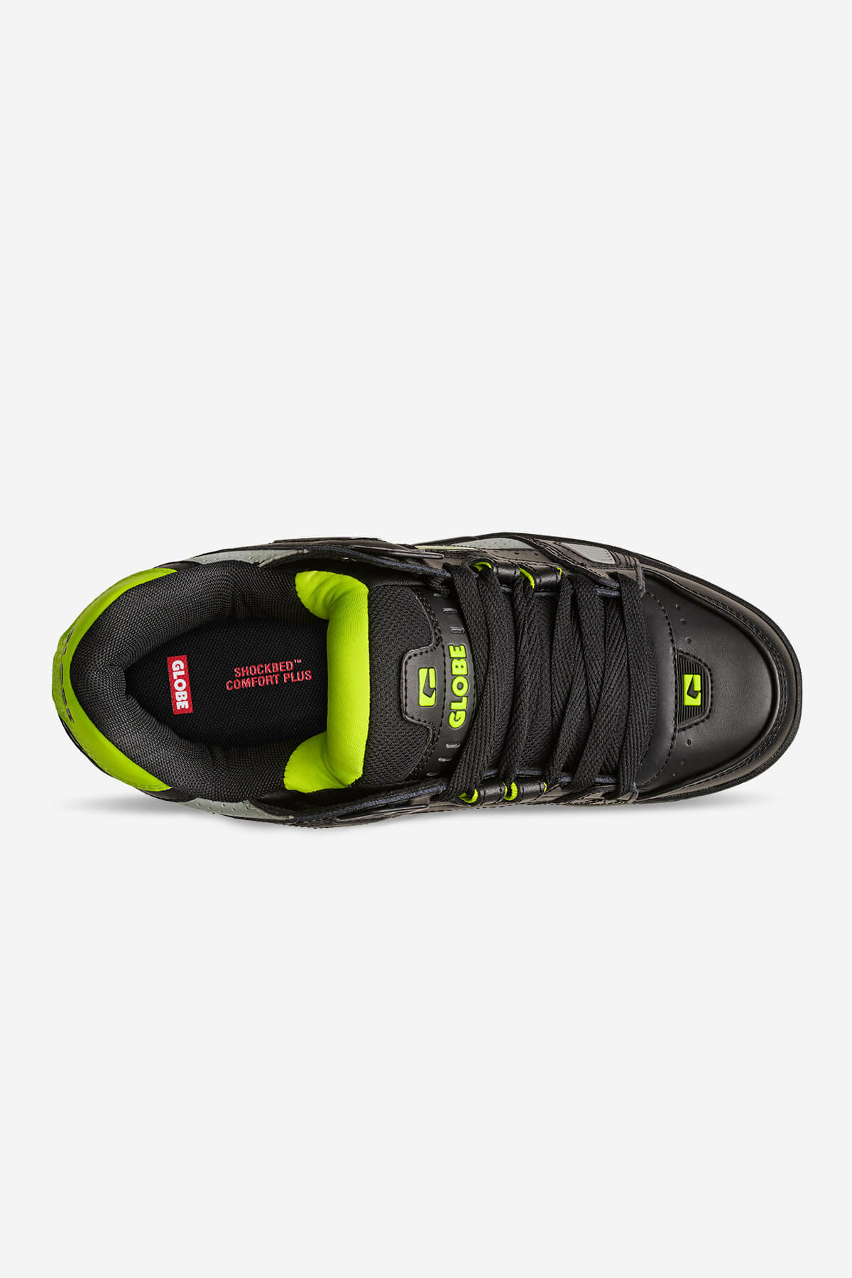 Globe FOOTWEAR [SELECT SERIES] Sabre - Black/Lime in Black/Lime