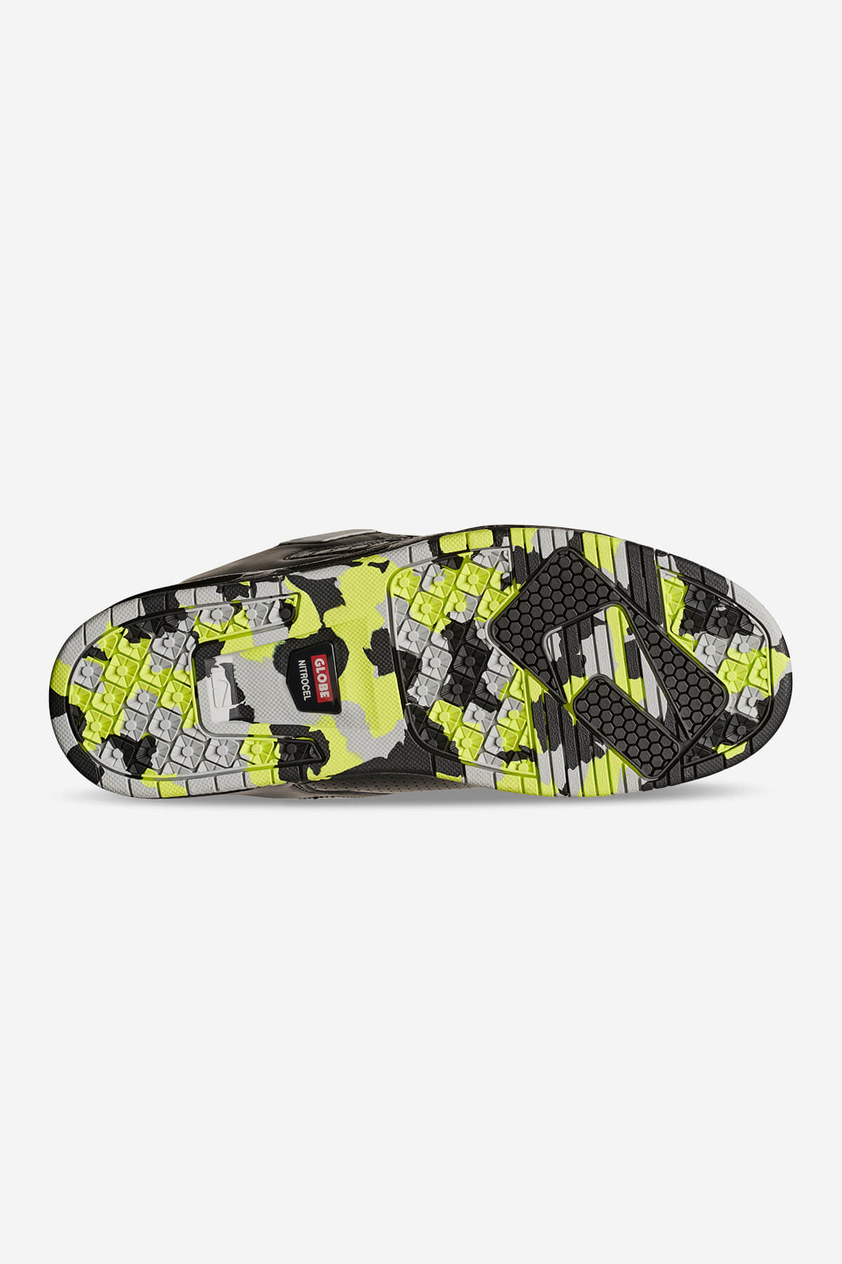 Globe FOOTWEAR [SELECT SERIES] Sabre - Noir/Vert Citron en Noir/Vert Citron