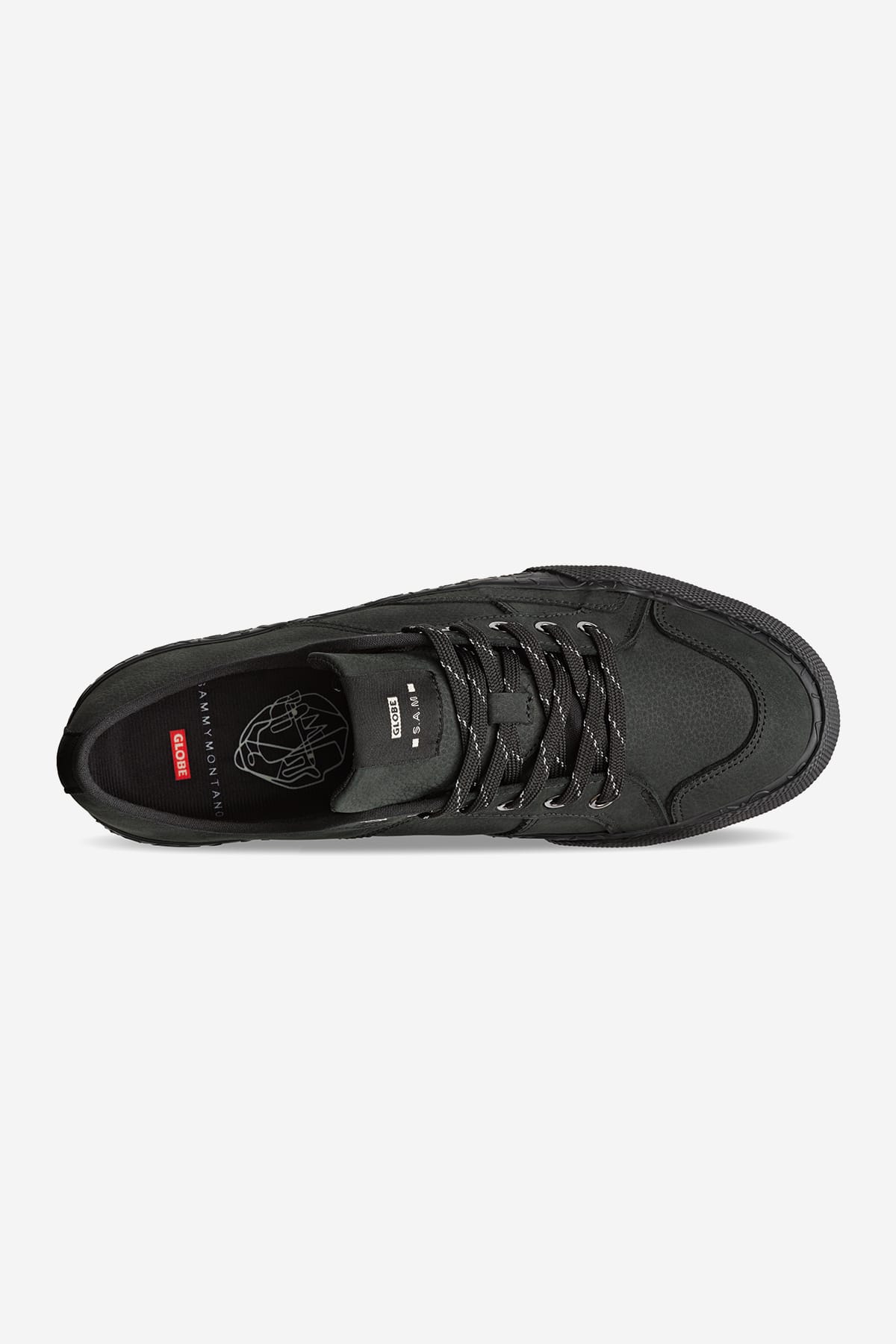 surplus black montano skate shoes