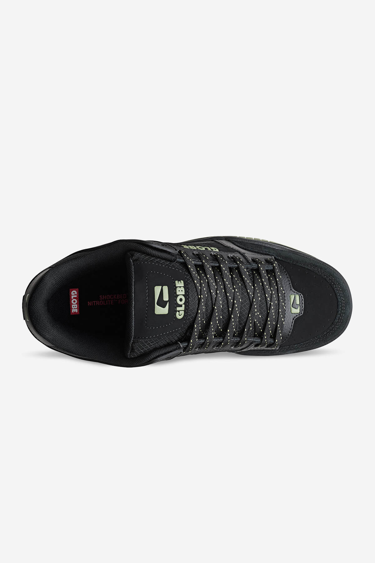 Globe FOOTWEAR [SELECT SERIES] Tilt - Black/Olive in Black/Olive