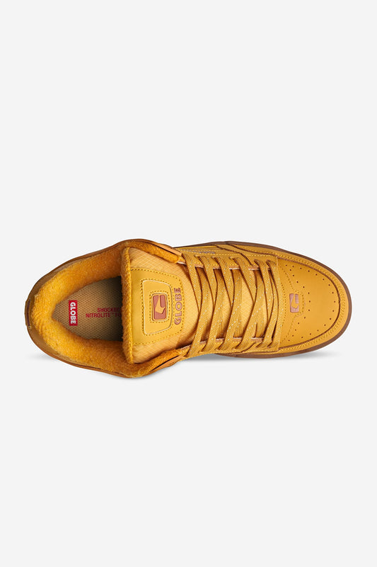 tilt wheat goma bronze skateboard sapatos
