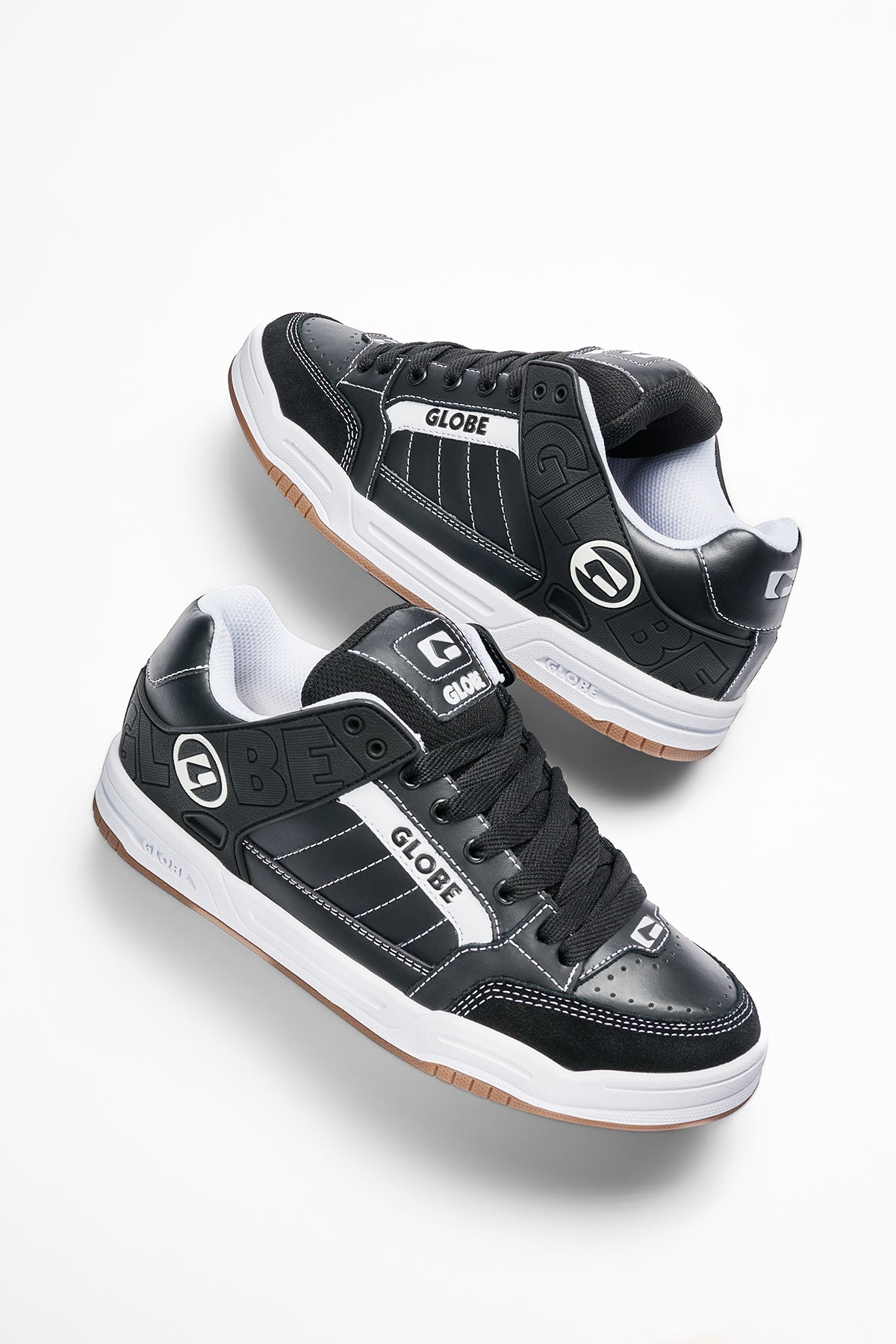 Tilt - Black/White/Stitch - Shoes