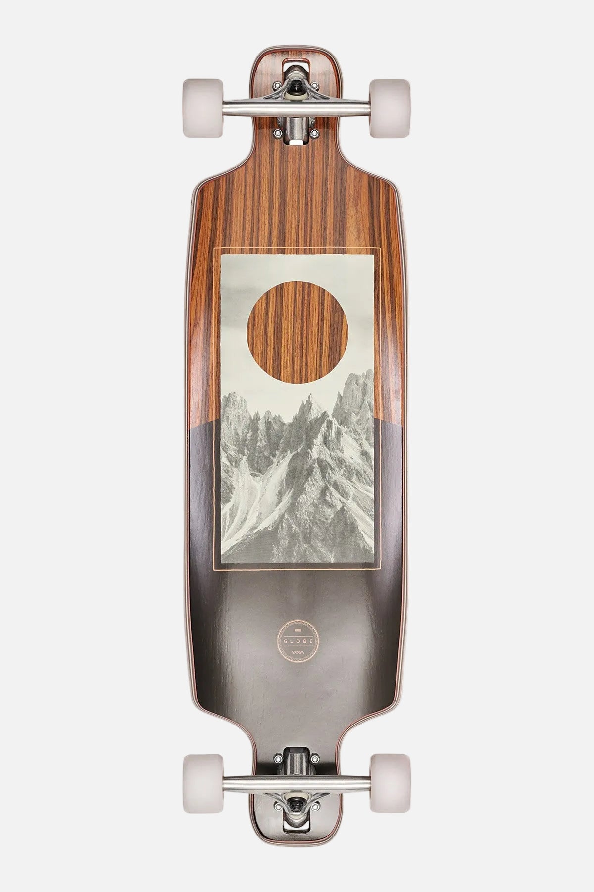 Scarper 36 36" Longboard - Rosewood/Peaks