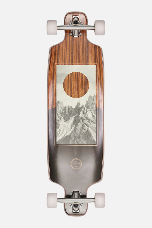 Scarper 36 36" Longboard - Rosewood/Peaks
