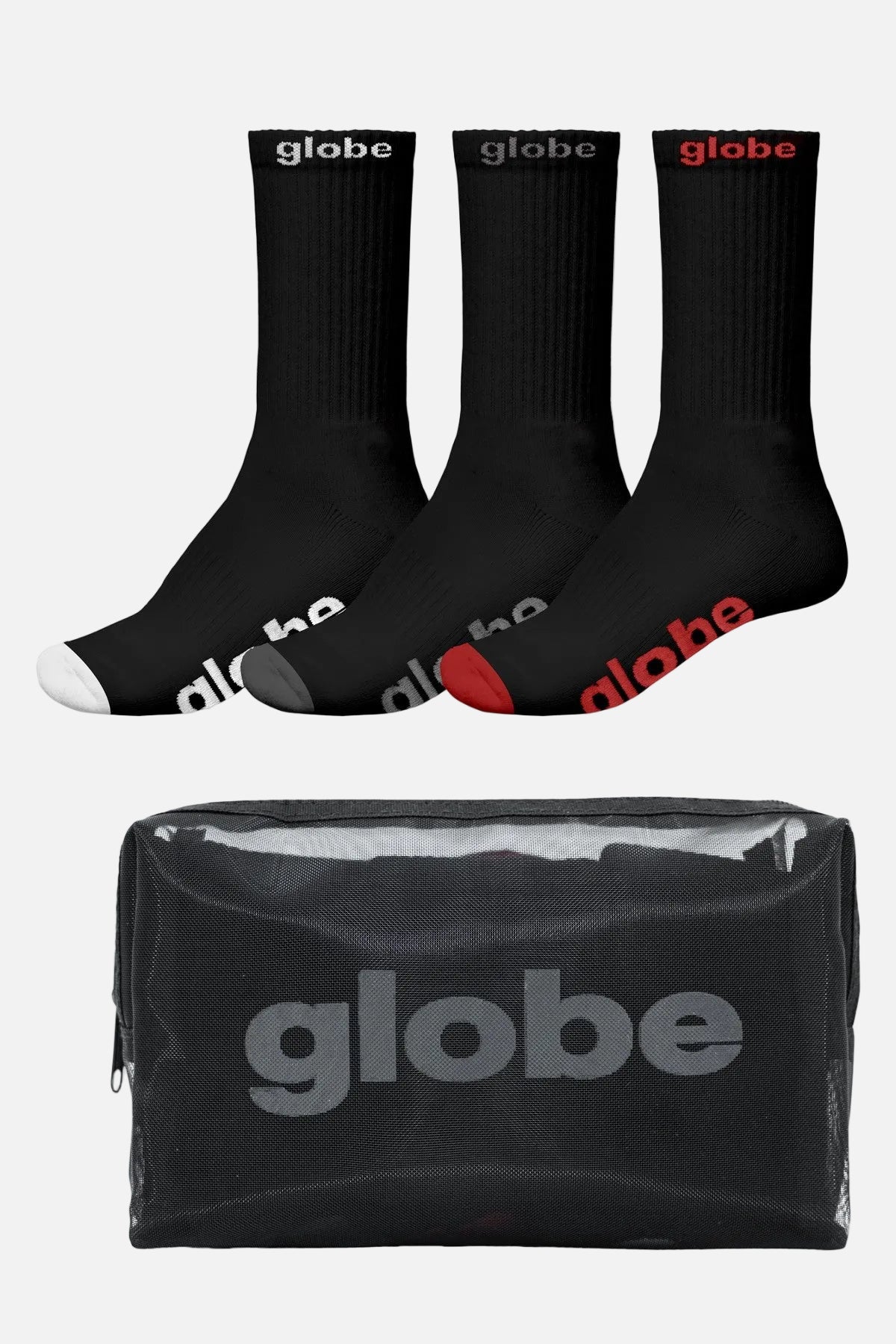 OG Hi Crew 3 Pack w Case - Assorted