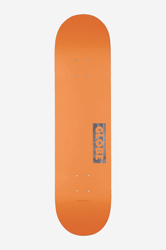 goodstock neon orange 8.125" skateboard deck